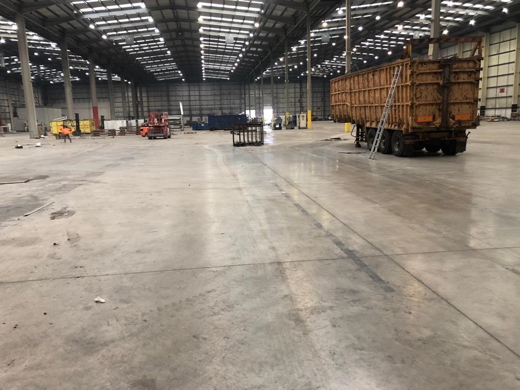 large empty warehouse